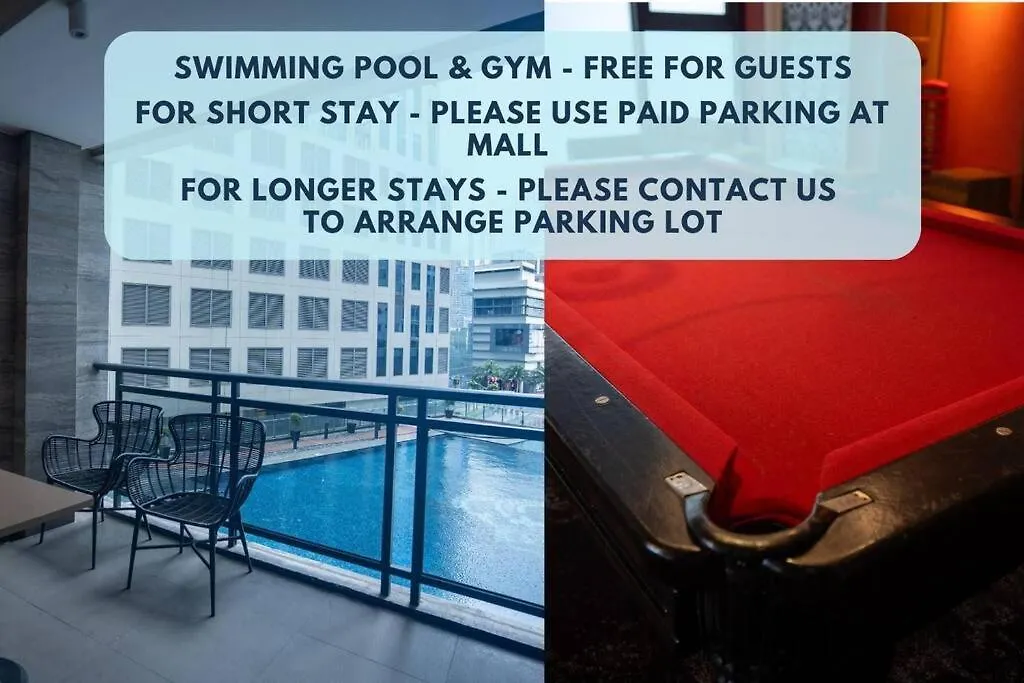 Penthouse At Poblacion - 200Mbs Net - 50In Tv - Awesome View Manila Philippines