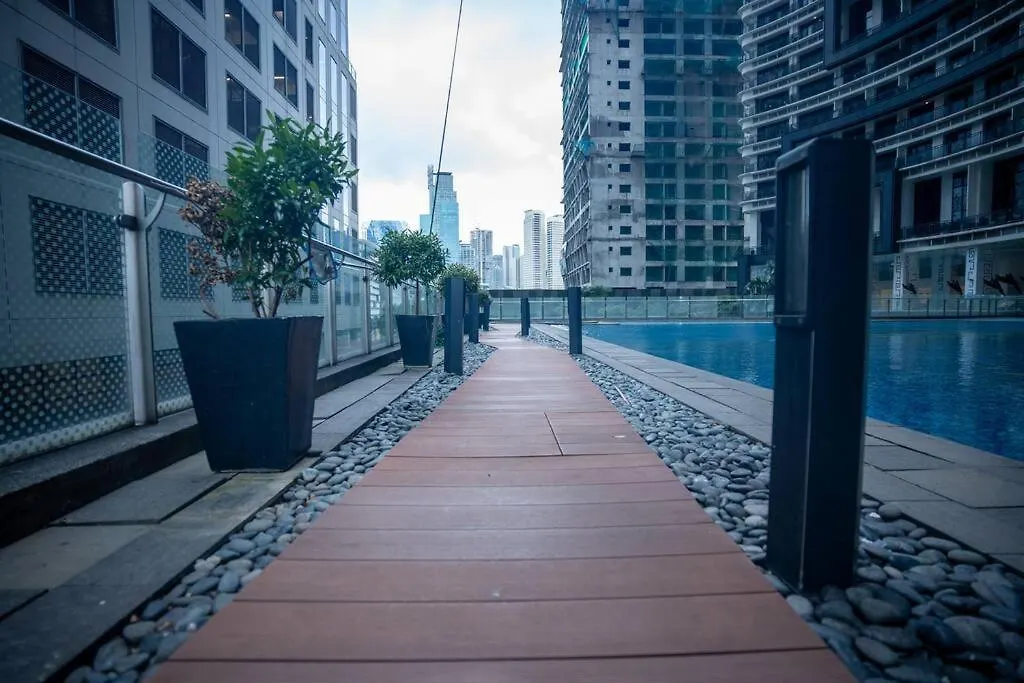 Apartment Penthouse At Poblacion - 200Mbs Net - 50In Tv - Awesome View Manila Philippines