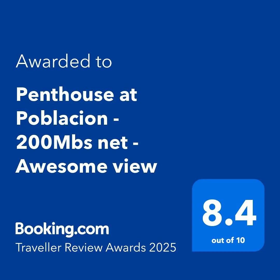 Apartment Penthouse At Poblacion - 200Mbs Net - 50In Tv - Awesome View Manila